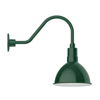 Deep Bowl One Light Wall Mount in Forest Green (518|GNA11542G06)
