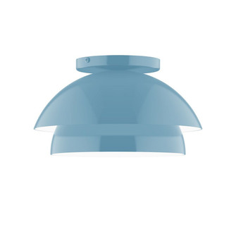 Nest One Light Flush Mount in Light Blue (518|FMDX445G1554)