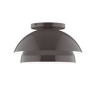 Nest One Light Flush Mount in Architectural Bronze (518|FMDX445G1551)