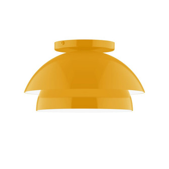 Nest One Light Flush Mount in Bright Yellow (518|FMDX445G1521)