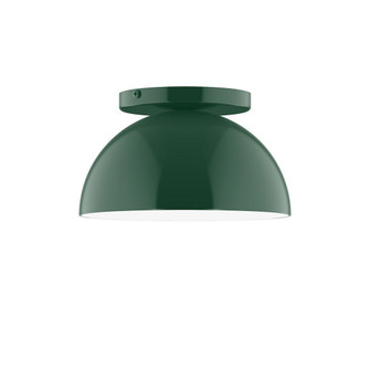 Arcade One Light Flush Mount in Forest Green (518|FMD431G1542)