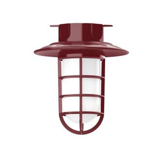 Vaportite One Light Flush Mount in Barn Red (518|FMC05255G07)