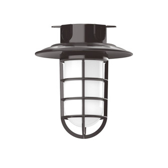 Vaportite One Light Flush Mount in Architectural Bronze (518|FMC05251G07)