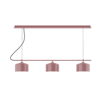 Axis Three Light Linear Chandelier in Mauve (518|CHD41920C23)