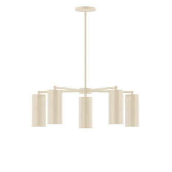 Jordan Five Light Chandelier in Cream (518|CHC41816)