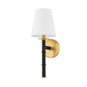 Banyan One Light Wall Sconce in Aged Brass (428|H759101AGBSBK)