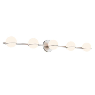 Textile LED Bath Bar in Brushed Nickel (102|FSN4165OPALNCKL)