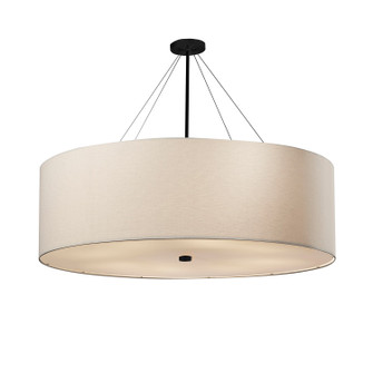 Textile 12 Light Pendant in Matte Black (102|FAB9599WHTEMBLK)