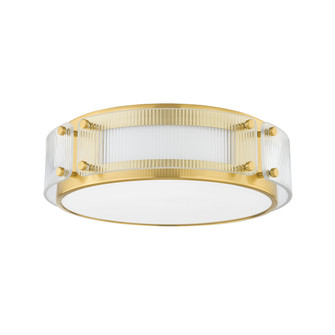 Clifford LED Flush Mount in Aged Brass (70|4714AGB)