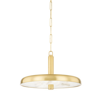 Reynolds LED Pendant in Aged Brass (70|3820AGB)