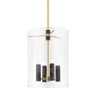 Adonis Four Light Lantern in Vintage Brass (68|35922VB)