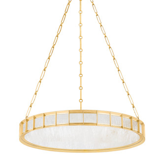 Leda LED Chandelier in Vintage Brass (68|34630VB)