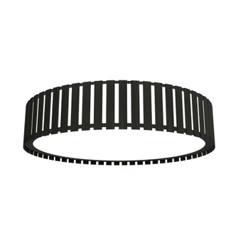 Slatted LED Ceiling Mount in Charcoal (486|5034LED44)