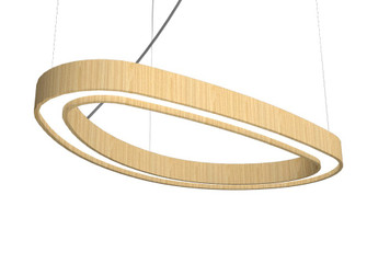 Organic LED Pendant in Sand (486|1331LED45)