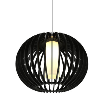 Stecche di Legno One Light Pendant in Charcoal (486|113444)