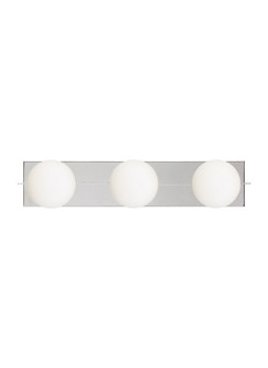 Orbel Three Light Bath Vanity in Natural Brass (182|700BCOBL3NB)