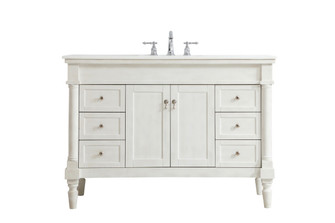 Lexington Single Bathroom Vanity in Antique white (173|VF13048AWVW)