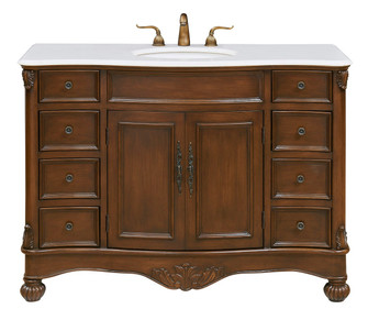 Windsor Single Bathroom Vanity in Brown (173|VF1034VW)