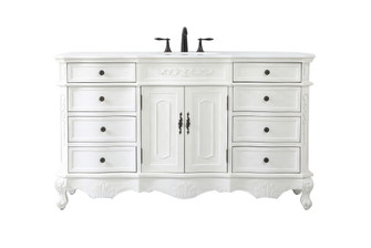 Danville Single Bathroom Vanity in Antique white (173|VF10160AWVW)