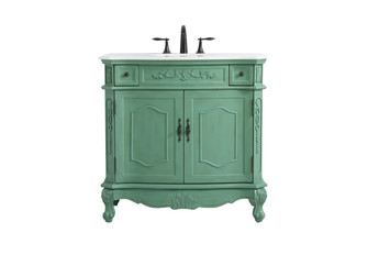 Danville Single Bathroom Vanity in Vintage mint (173|VF10136VMVW)