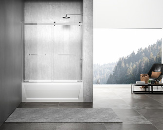 Ross Tub Door in Brushed Nickel (173|TD2226060BNK)