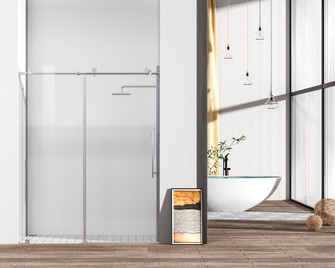 Raleigh Shower Door in Clear (173|SD1016076PCH)