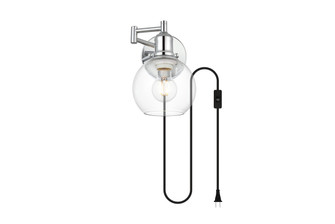 Caspian One Light Wall Sconce in Chrome (173|LD7332W6CH)