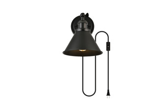 Blaise One Light Wall Sconce in Black (173|LD7329W7BLK)