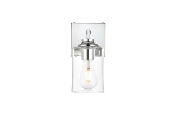 Ronnie One Light Bath Sconce in Chrome and Clear (173|LD7314W5CH)