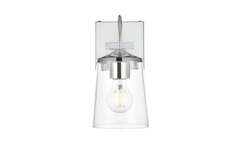 Avani One Light Bath Sconce in Chrome and Clear (173|LD7313W5CH)