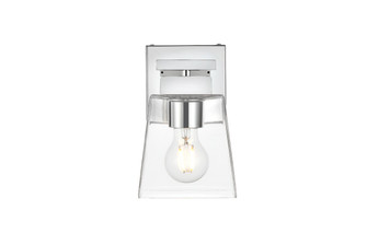 Merrick One Light Bath Sconce in Chrome and Clear (173|LD7312W5CH)