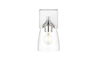 Gianni One Light Bath Sconce in Chrome and Clear (173|LD7307W5CH)