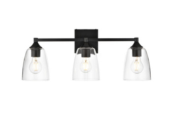 Gianni Three Light Bath Sconce in Black (173|LD7307W24BLK)