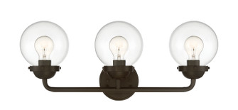 Knoll Three Light Bath Bar in Oil Rubbed Bronze (43|95903ORB)