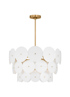 Emery 12 Light Chandelier in Burnished Brass (454|KSC10912BBS)