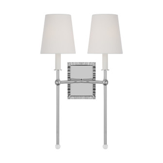 Baxley Two Light Wall Sconce in Polished Nickel (454|AW1202PN)