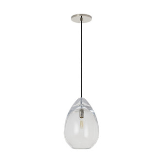 Alina One Light Pendant in Polished Nickel (182|SLPD279CN)