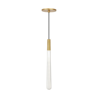 Pylon LED Pendant in Natural Brass (182|700TRSPPYLC1RNBLED930)