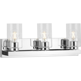 Goodwin Three Light Vanity in Brushed Nickel (54|P300388009)