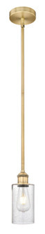 Edison One Light Mini Pendant in Brushed Brass (405|6161SBBG804)