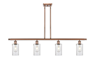 Ballston Four Light Island Pendant in Antique Copper (405|5164IACG804)