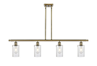 Ballston Four Light Island Pendant in Antique Brass (405|5164IABG804)