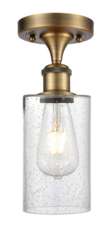 Ballston One Light Semi-Flush Mount in Brushed Brass (405|5161CBBG804)