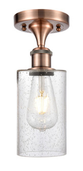 Ballston One Light Semi-Flush Mount in Antique Copper (405|5161CACG804)
