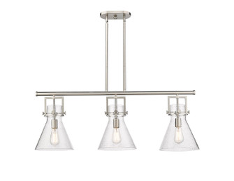 Downtown Urban Three Light Island Pendant in Satin Nickel (405|4113ISNG41110SDY)