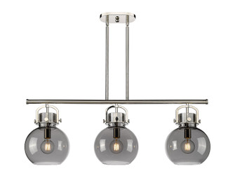 Downtown Urban Three Light Island Pendant in Polished Nickel (405|4103IPNG41010SM)