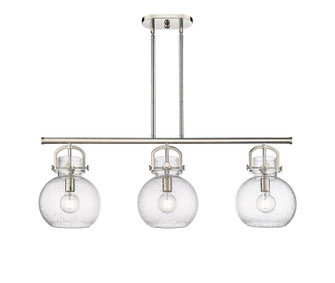 Downtown Urban Three Light Island Pendant in Polished Nickel (405|4103IPNG41010SDY)