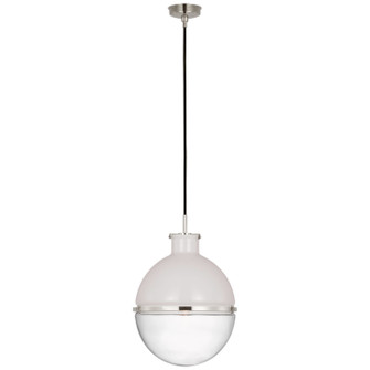 Maxey LED Pendant in Polished Nickel (268|TOB5486PNWGCG)