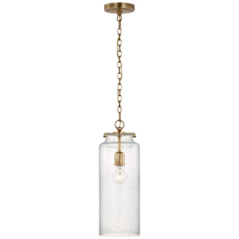 Katie Cylider LED Pendant in Hand-Rubbed Antique Brass (268|TOB5227HABG2SG)