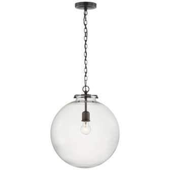 Katie Globe LED Pendant in Bronze (268|TOB5227BZG4CG)